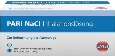 Produktbild von Pari Nacl inhalační roztok ampule 60X2,5 ml