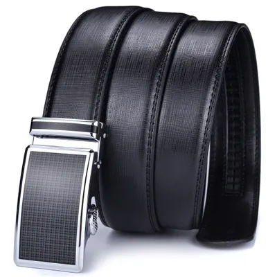 Produktbild von SAMTOBELY Herren Gürtel Automatik Gürtel mit Automatikschließe-3,5cm Breite