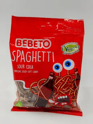 Obrázok produktu pre Bebeto spaghetti želé s príchuťou koly, 80 g