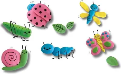 Image de Pâte à modeler écologique SES CREATIVE, 4 x 90 g, Multicolore, Dès 24 mois