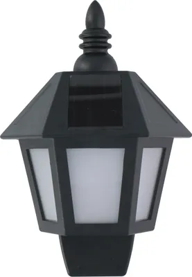 Produktbild von Grundig Wandleuchte Solar - 31 LEDs - Brenndauer 6-8 Stunden - Flammeneffekt oder weißes Licht - Schwarz