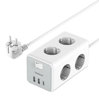 Obrázek produktu pro Tessan TESSAN Power strip TS-306-C