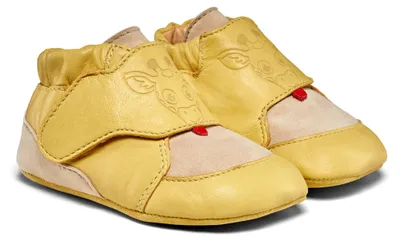 Produktbild von Affenzahn 01257-60097 Kinder-Schuhe in Gelb – Leder