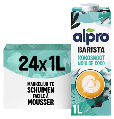 Produktbild von ALPRO Barista Kokos Drink 1 L – 3 x (8 x 1 L)