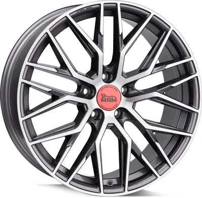 Produktbild von 18 Zoll MAM RS4 5x112 ET45 Alufelgen PALLADIUM FRONT POLISH