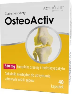 Produktbild von OsteoActiv für Gelenke Kalzium Osteoporose ActivLab x40