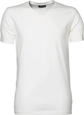 Immagine prodotto di Tee Jays 401 | Maglietta da uomo Stretch V - Colore: Bianco - Taglia: S