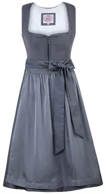 Produktbild von Dirndl Lichtenfels 65cm Länge taubenblau 42
