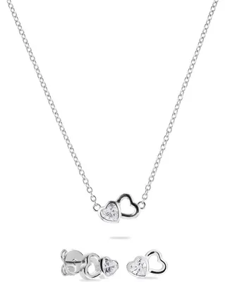 Produktbild von JETTE Hearts Silber Schmuck-Set 925 Sterling Silber