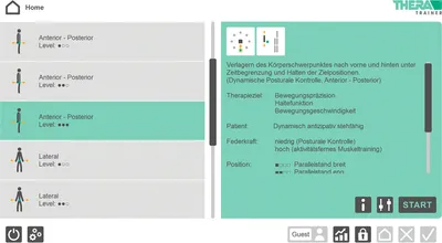 Produktbild von THERA-soft Therapiesoftware für Therapietrainer