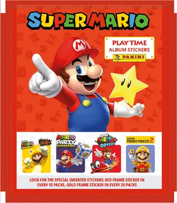 Produktbild von Panini Super Mario 2023 Play Time - 5 Sammelsticker