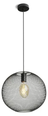Produktbild von RED - DESIGN RENDL RENDL COSIR 34 Pendelleuchte schwarz 230V E27 15W R14106