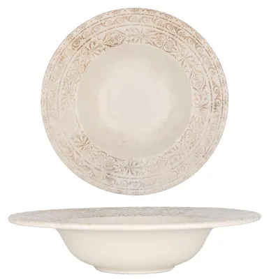 Produktbild von Set mit 2 Porzellan-Nudeltellern, 28 cm Durchmesser