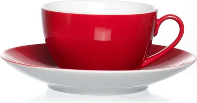 Produktbild von Flirt by R&B DOPPIO, 0,18 l, Rot, Porzellan, Kaffee, 60 mm, 10 cm