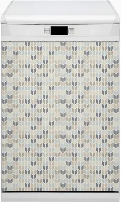 Produktbild von Dekorative Magnetmatte Küche Geschirrspüle 45x80 cm  Magnet für Spülmaschine  - Geometrische Textur