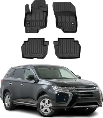 Image de Tapis de Sol pour Mitsubishi Outlander 2014-2022 TPE Noir