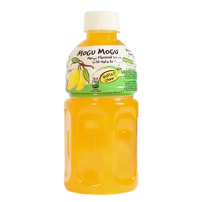 Produktbild von Mogu Mogu MAngo Getränk mit Nata de Coco 320ml zzgl. 0,25€ Pfand