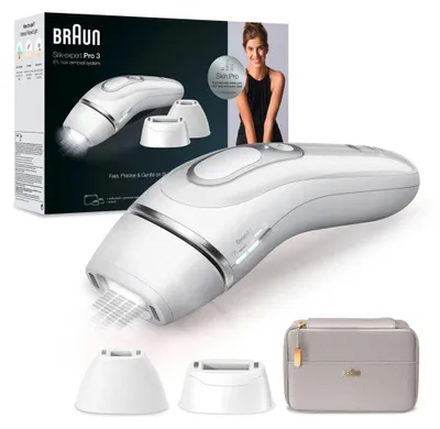 Produktbild von Braun Silk-expert Pro IPL PL3230, Weiß, Lichtimpulstechnologie (IPL), AC, Box