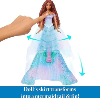 Produktbild von Disney Princess HLX13, Modepuppe, Weiblich, 3 Jahr(e), Mädchen, 300 mm, Mehrfarbig