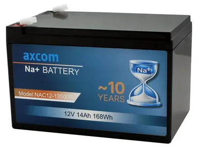 Produktbild von Axcom Natrium Ionen Akku 12V 13,5Ah mit 6,3mm Steckkontakten