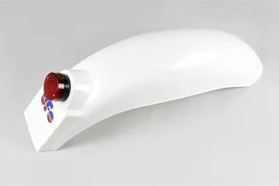 Produktbild von Ufo Kotflügel h. Enduro uni 74-78  weiss