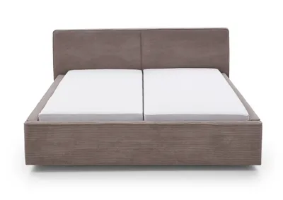 Produktbild von Doppelbett Mitoma | 160 x 200 cm | Design Taupe