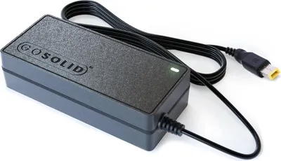 Produktbild von GO SOLID! Ladegerät kompatibel mit Lenovo 90W 20V/4,5A