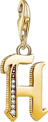 Produktbild von Thomas Sabo  Charm-Anhänger Buchstabe H gold 1614-414-39