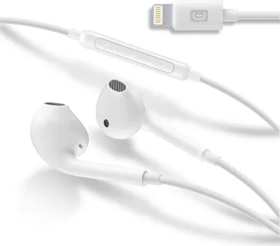 Image de CELLULARLINE Cellularline EAGLE Casque filaire compatible iPhone avec entrée Lightning MFI