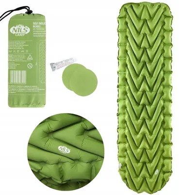 Produktbild von Nils Camp NC4005 Aufblasbare Isomatte Camping Grün