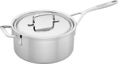 Produktbild von 5PLUS 4 L Edelstahl-Kasserolle mit Deckel