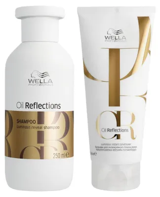 Produktbild von Wella Professionals Oil Reflections Set - Shampoo 250 ml + Conditioner 200 ml