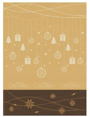 Produktbild von Zwoltex Küchentuch Baumwolle 50x70 cm Weihnachtsdekor