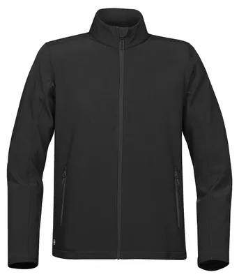 Productafbeelding van Stormtech - "Orbiter" softshell jas voor heren, model LT4646 (maat S) (zwart/donkerzwart)