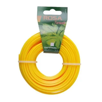 Obrázok produktu pre Struna do kosačky, 3 mm x 15 m, štvorec