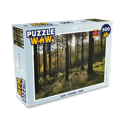 Obrázok produktu pre MuchoWow® Puzzle 500 ks Les - leto - slnko