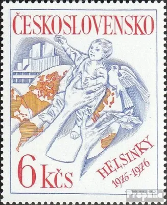 Produktbild von Briefmarken Tschechoslowakei 1976 Mi 2335 (kompl.Ausg.) postfrisch KSZE