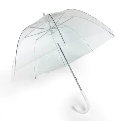 Produktbild von Stockschirm Regen- und Wetterschutz Regenschirm in transparent