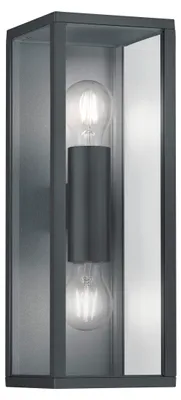 Zdjęcie produktu dla Lampa elewacyjna kinkiet zewnętrzny GARONNE antracyt Trio 201860242