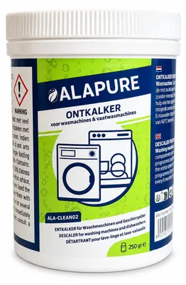 Produktbild von Alapure Entkalker geeignet für WPRO DES103 / 484000008416, KI-generiertes Bild