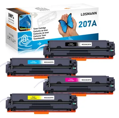 Produktbild von LOSMANN 207A Toner Mit Chip Kompatibel für HP 207A 207X Multipack
