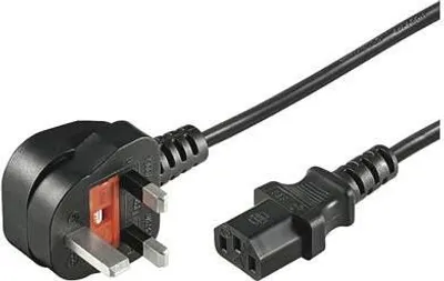 Zdjęcie produktu dla Microconnect PE090405, 0,5 m, Wtyczka zasilająca typu G, C13 panel, H05VV-F, 250 V, 10 A