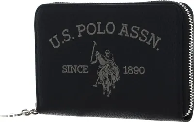 Produktbild von U.S. POLO ASSN. Geldbörse Breezy Zip Around Wallet Black schwarz