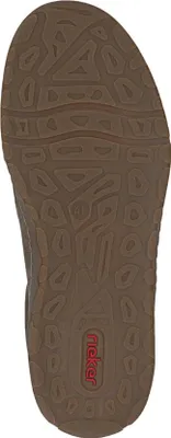 Immagine prodotto di Rieker Slipper da uomo con motivo traforato, scarpa bassa con elastico 08351, taglia: 41 EU, colore: grigio