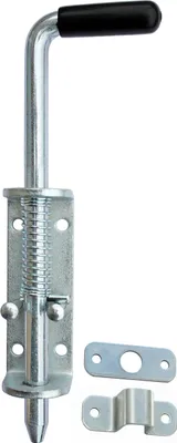 Produktbild von Türriegel Torriegel Bolzenriegel Riegelverschluss Federriegl - Auswahl: Federriegel 220/12 - Menge: 1