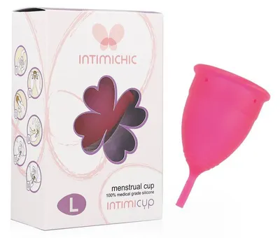 Immagine prodotto di Intimichic - Coppa Mestruale In Silicone Grado Medico - Taglia L