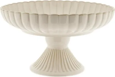 Image de Plateau de service Bloomy ø28 cm, avec pied et structure florale - élégant et polyvalent