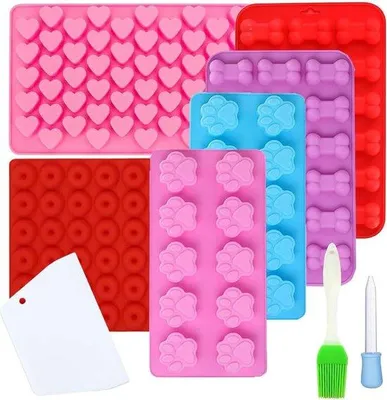 Immagine prodotto di Stampi in silicone per cani, set piccolo, orsetti gommosi