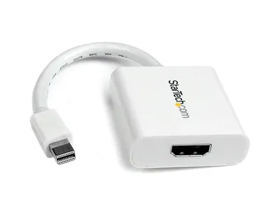 Obrázek produktu pro StarTech.com MDP2HDW, 0,12 m, Mini-DisplayPort, HDMI, Samec, Samice, Přímý