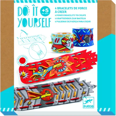 Zdjęcie produktu dla Kreatywne DIY Bransoletki z supermocami, Djeco